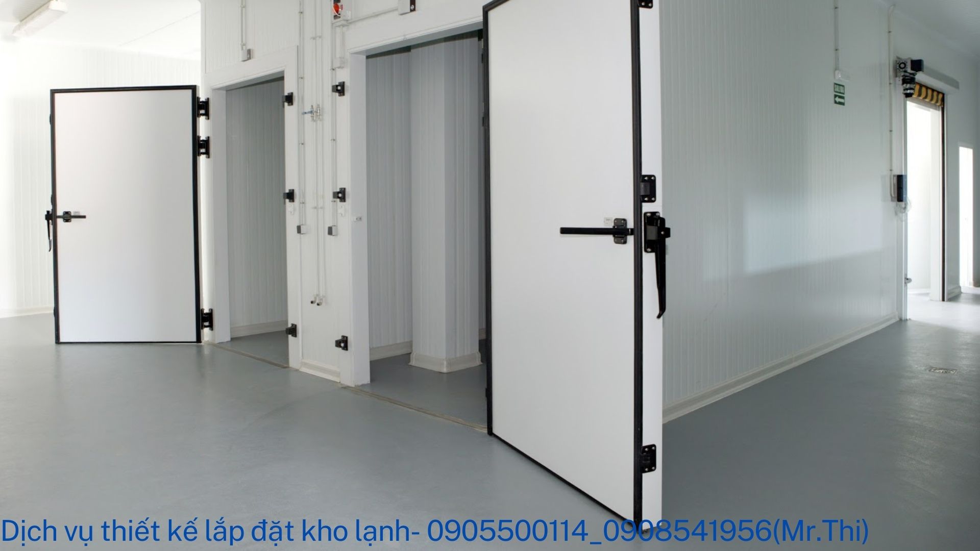 Dịch vụ thiết kế và lắp đặt kho lạnh.