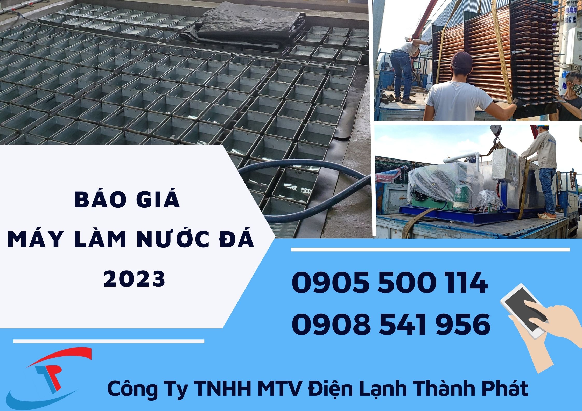 Báo Giá Máy Làm Đá Cây Công Nghiệp Rẻ Nhất Năm 2023.