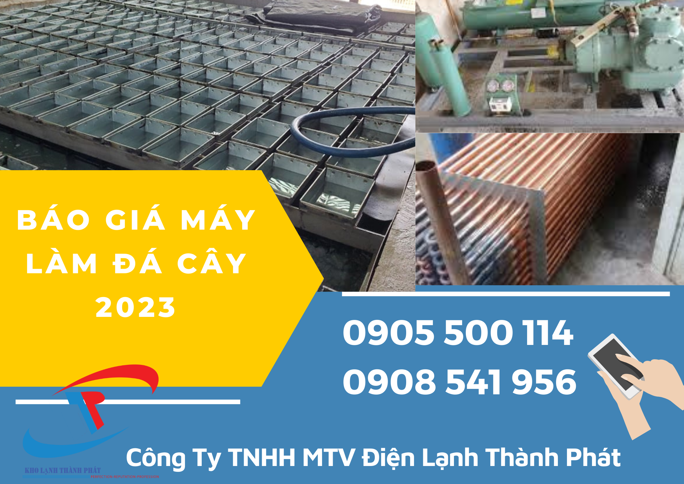 Thiết kế hệ thống máy làm đá cây.