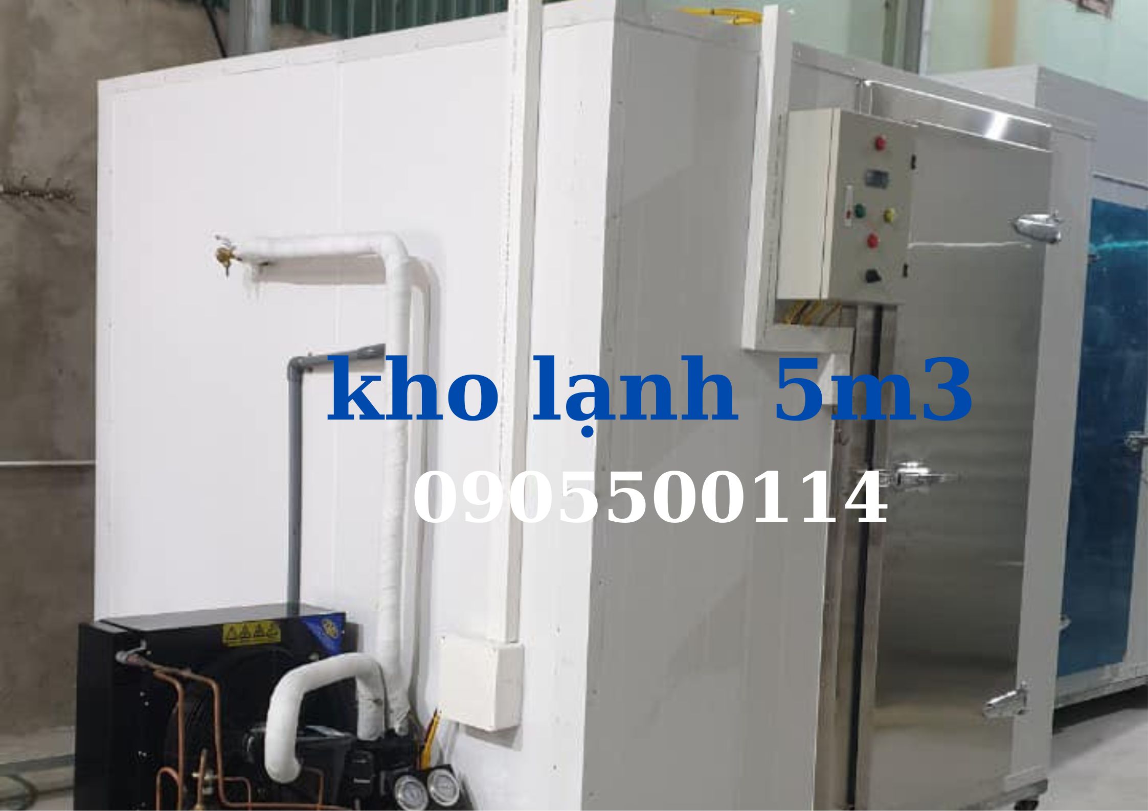 Kho Lạnh 5M3,Thi Công Lắp Đặt Kho Lạnh 5m3 Giá Tốt.