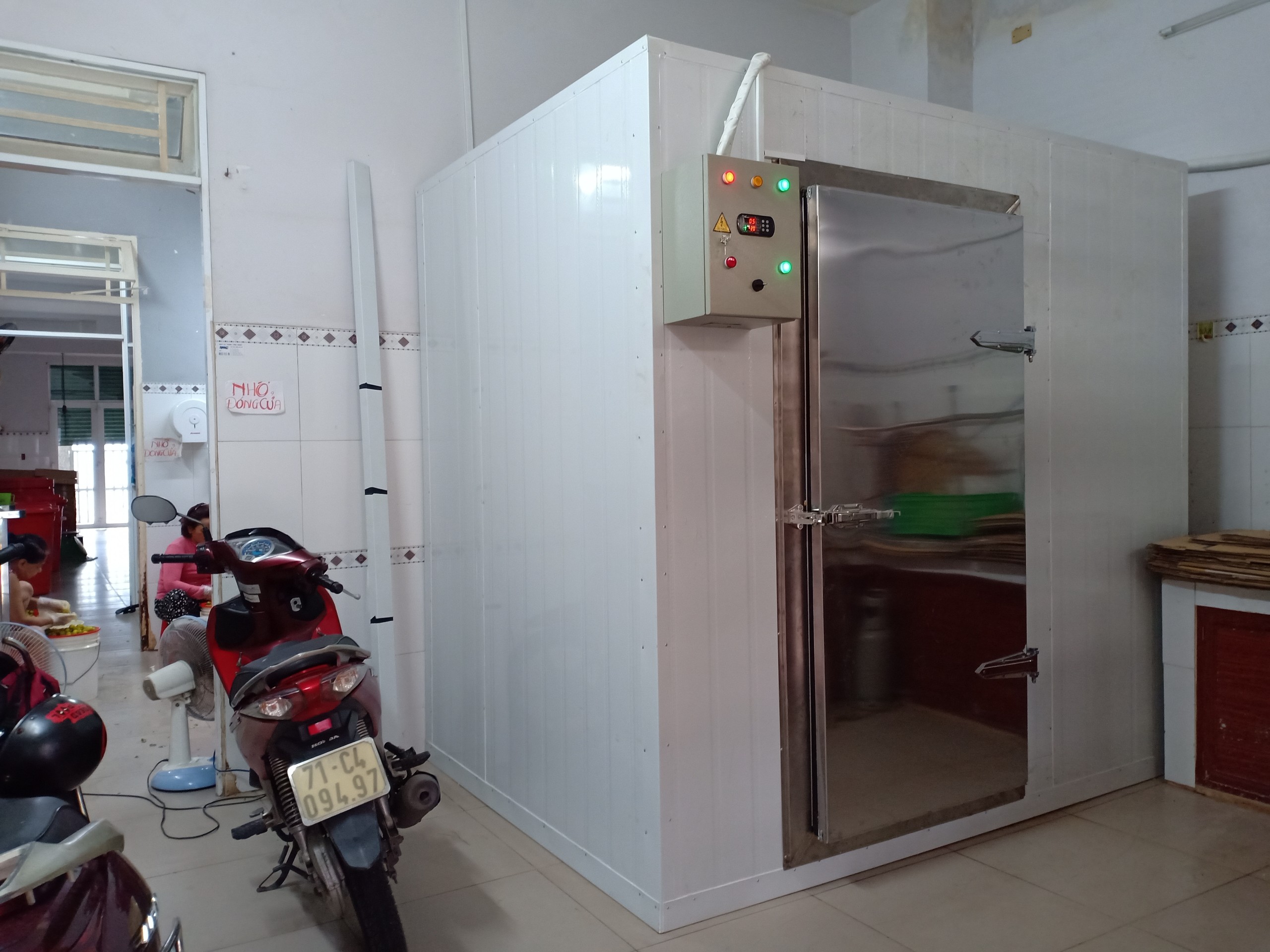 Công trình lắp đặt kho đông lạnh mini tại quận Bình Tân